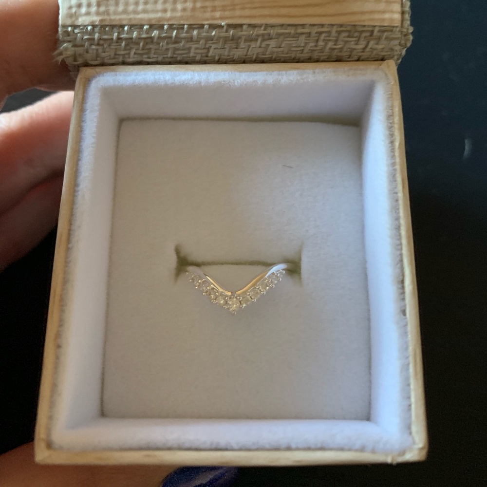 LA KAISER LOCAL ECLECTIC DIAMOND MIST RING SZ 7